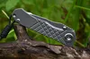 Kevin John M390 Folding Knife Cr Umnumzaan Titanium Handle Camping Hunting Survival Pocket Knives EDC Tools for Gift and Colletion4914225