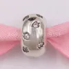 Andy Jewel 925 Silver Beads Sparkling Leaves Clip Charm Clips Convient au style européen Pandora Bijoux Bracelets Collier 798345CZ