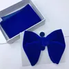 Fashion High-Dend Print Ribbon Bow Ties for Men Suits Coll Collier Bow Ties Cuff Links Pocket Pocket Toule 3 Pieces Set 223L