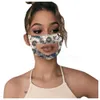 Lip clara máscara visível cobertura rosto boca Anti-fog transparente máscara macio PET impressão máscara de cor sólida ao ar livre adulto poeira máscaras FFA4246-2