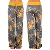 pantalones de palazzo con estampado floral