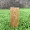 Cournot Rose Wood Dugout Digger One Hitter Pipe Natural Wood Stash Box met keramische One Hitter Roken Hand Pipe Storage Case