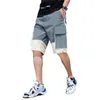 Mens Short Cargo Pants Fashion Trend Loose Drawstring Knee Length Beach Casual Pants Summer Designer New Male Pocket Running Sports Shorts