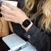 Роскошная полная бриллиантовая металлическая браслет для Apple Watch Series 6 SE 40 мм 38 -мм модная полоса Fit Iwatch 4 5 полос 42 мм 44 мм6973937
