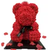 Schaum Rose Bär Form DIY Künstliche Rose Teddybär Für Valentinstag Weihnachten Geburtstag Hochzeit Geschenk Herz Ball Ornaments256e