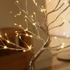 108 lysdioder Artificial Tree Light Electronic Gadgets 20 tum Bonsai Table LED -lampa med 16 grenar dekoration för sovrum3218866