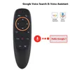Giroscopio per microfono wireless Air Mouse con telecomando vocale G10 per Android TV Box H96 MAX+