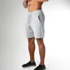 ファッションジムのショートパンツのフィットネスタイツCrossfit Strspants弾性ウエスト外装男性の汗のトレーニングショーツwicking1