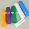 500 pcs Blanc Inhalateurs Nasaux Tubes Bâtons Avec Mèches Pour Huile Essentielle Nez Conteneur Nasal