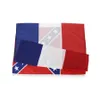 150 * 90 cm Mississippi-Flagge US-Bundesstaat Mississippi Handschwenkflaggen 21 * 14 cm US-Staatsflaggenaufkleber gedruckt DDA265