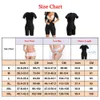 Traineur Body Shaper Womens Slina Suit Suit Néoprène Underbust Body Fajas Digne Shapewear avec Zipper Plus Size Y208409976