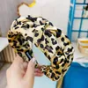 2020 INS moda leopardo mujeres palillos para el cabello Boutique accesorios para el cabello para mujeres diseñador diademas niñas diademas diseñador bandas para la cabeza