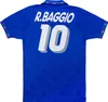 2000 2006 Retro Klasik Futbol Forması 1982 1986 1990 1994 1996 1997 1998 1999 Italys Totti Pirlo Maldini R.Baggio Baresi Futbol Gömlek