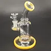 5.9Inch mini-heady glazen water bong waterpijp 14mm gewrichtsdab rig voor roken accessoires (willekeurige kleur)