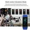 Inteligentna bransoletka IP68 Wodoodporna Smartband Trzeba serca Monitor Sportsometr Passometr Fitness Tracker Bluetooth SmartWatch1684219