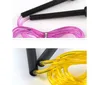 Klej plastikowy Czarny Rękojeść Rope Pomijanie PVC Crystal Jump Ropes Cord Student Cord Relikt W Speed ​​Multicolour Fizyczne ćwiczenia 2 8TD D2