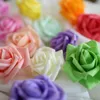 7cm Pe Foam Rose Artificial Flower Heads for Diy Wreaths Bröllop Evenemang Dekoration Hem Garden Dekorativa Tillbehör LX2428