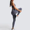 Yoga Set Bra och Leggings Kvinnor Gym Outfit Shaping Kläder Seamless Workout Sportkläder Fitness Sportdräkt