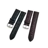 Alta qualidade Moda Genuíno relógio de couro Strap 12 14 16 18mm 20mm 22 24 Relógio de substituição intercambiável Banda de relógio Black Brown Water7293871