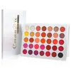 Cmaadu 35 color silver box matte shimmer eye shadow glitter Metallic Waterproof flash eye shadow palette 20 sets/lot DHL