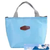 حقيبة الغداء الحرارية العطرية الحرارية للنساء حقيبة كبيرة حمل أكياس الغداء برودة مربع العزل