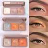 CmaaDu Shimmer Glitter Eye Shadow Palette 3 Colors Eyeshadow Sparkling Eye Shadow Cosmetics