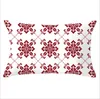 Fundas de almohada navideñas Funda de almohada de alce a cuadros rojos Funda de almohada rectangular para sofá Funda de cojín con estampado a cuadros Decoración navideña LSK555