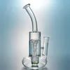 Glass Hookahs Beaker Bongs Bubbler Tornado Fuction LifeBuoy Base Cyclone Percolator Water Pipes 18 mmジョイントダブリグ