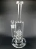 11inches Glas Vattenrör Hookahs Spiral Tube Recycler Oil Dab Rig Mini Heady med 14mm skål