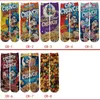 999 Kleuren Womens Mens Unisex 3D Gedrukt Cartoon Sokken Cheerlead Cer Kids Snack Candy Cheetos Aardappel Chips Sport Kous Multicolors Lengte 38cm