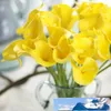 Calla-Lilien fühlen sich echt an, Blumen für Hochzeitssträuße, Tafelaufsätze, künstliche Blumen für Hochzeit, Büro, Dekoration, Blumen