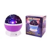 Led Starry Night Light Dream roterende romantische Starlight Projection Lamp USB Children Crossborder Projector Night Light6376841