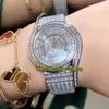 Top Edition Jewelry Watch Series Gala G0A38168 T diamante Diamante Dial Dial Swiss Quartz Movimento Woman Women Iced Out Gypsophila 38169 LA6961278