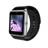 GT08 Smart Watch Bluetooth SmartWatches Smartphones Smar Card Slot NFC Health Watchs para Android com Caixa de Varejo 4 Cores