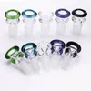 Glass Bowl Hookahs New arrival 14mm 18mm Colors Mix Bong Male Bowl Piece For Water Pipe Dab Rig Smoking Bowls