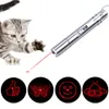 Mini lumière Laser Rechargeable en acier LED, multi-motifs 3 en 1, jouets d'entraînement pour animaux de compagnie, câble de chargement USB, plume