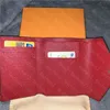 Владельцы женских кошельков Упаковки кожаные кошельки с несколькими цветными держателями короткие леди Классический карман на молнии с помощью коробки221W