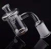 New Version 5mm Clear Bottom Female 10mm 18mm 14mm Male Quartz Banger Nail & Glass UFO Carb Cap Terp Pearl for glass rigs