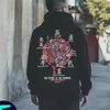 Erkek Moda Serin Hip Hop Hoodies Japon Rahat Tişörtü Streetwear Kadın Gevşek Kazak Harajuku Şeytan Hoodie Erkek