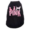 New Pet Dog Cat Vest roupa pequeno Xs macio do revestimento do revestimento shirt do verão do fato da roupa dos desenhos animados t Jumpsuit Outfit Pet Supply DHL barato