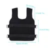 30 kg carico peso gilet boxe treno attrezzature per il fitness palestra gilet regolabile esercizio Sanda sparring proteggere sabbia abbigliamento246y