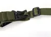 Tactical 3 Point Rifle Sling Justerbar Hållbar jakt Nylon bungee Sling Swivels tre poäng pistolband8291582