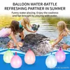 Färgglada vattenfyllda ballongbaser av ballonger Amazing Magic Water Balloon Bombs Leksaker Fyllning Vattenballonger Spel Barnleksaker