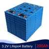 Nouveau Calb 32 pièces 3.2V 200AH Lithium fer Phosphate cellule Lifepo4 batterie Pack bricolage solaire 12V 24V 48V 72V cellules ue US sans taxe