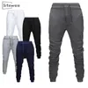 Męskie spodnie siteweie spodnie dresowe dorywczo bawełniane sporty joggers body budowniczy spodnie mody fitness siłownia L2511