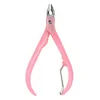 3 Kolor Szczelunek Szczelunek Szczelca Ze Stali Nierdzewnej Clipper Dead Skin Remover Scissor Szczypce Manicure Nail Art Tool