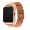 New Z60 Bluetooth Smart Watch Phone Smartwatch Stainless Steel for IOS Android With the Retail Box