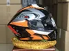Capacete de motocicleta de rosto completo x14orange capacete de moto de motocross motobike j6lt6100191