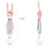 1 sztuk 43 cm 54cm Wysokiej Jakości Cute Metoo Angela Rabbit Doll Bunny Baby Faszerowane Zwierząt Pluszowa Lalka Dla Dzieci Zabawki Duży Rozmiar Lalki Z67