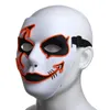 Halloween Maska LED Luminous Flashing Party Maski Light Up Taniec Halloween Cosplay